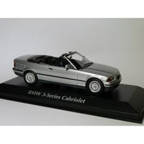 BMW SERIE 3 3ER CABRIOLET E36 1993 SILVER MAXICHAMPS 940023330 1/43