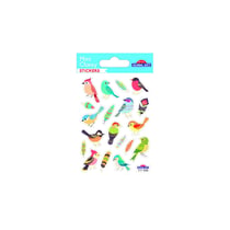 Autocollants - Oiseaux Colorés - 1,8 cm