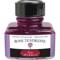 Flacon d'encre pour stylo plume - Rose tendresse - Herbin - 30ml
