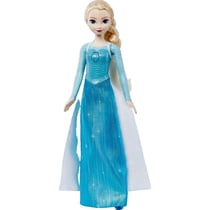 Poupée chantante Mattel Elsa avec robe bleue célèbre