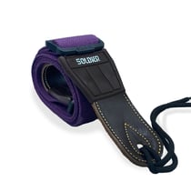 SOLDIER® Sangle de Guitare Coton Tissé Mauve
