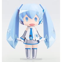 Character Vocal Series 01: Hatsune Miku - Figurine HELLO! GOOD SMILE Snow Miku 10 cm