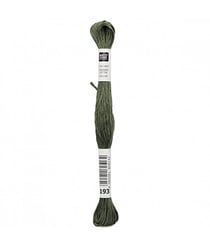 Fil à broder mouliné Uni - Rico Design 193 Vert