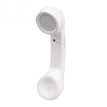 Ecouteurs Bluetooth Vintage Sans Fil Jaune Pour Téléphone Portable Blanc YONIS