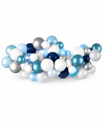 Kit 50 ballons - bleu