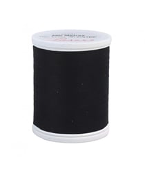 Fil à Coudre Laser 100% Polyester 500m Universel de Distrifil : Résistance et Couleurs Éclatantes pour Vos Projets de Couture 2001 Noir