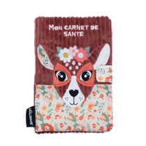 Protège carnet de santé Mélimélos la biche - Les Déglingos