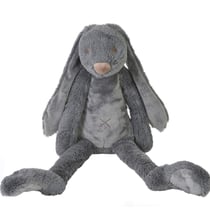 Peluche Lapin Richie gris 58 cm - Happy Horse