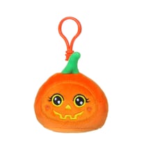 Peluche - Porte-clés Citrouille Halloween - 8 cm