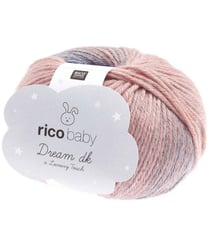Fil à tricoter Rico RICO BABY DREAM LUX TOUCH - Rico Design 024 Automne