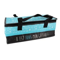Sac isotherme pour bûches 36 x 15 x 15 cm