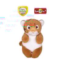 Peluche - Peluche > Tigre du Bengale Jaune, Noir, Blanc - 15 cm