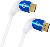 Oehlbach Shape Magic UHD 90 Blanc (1,5 m)