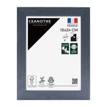 Cadre photo Karma gris bleuté 18x24 cm