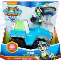Pat patrouille chien rex et son 4 x 4 tout-terrain - figurine chien - paw patrol - spin master - 20135679