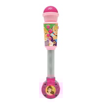 Microphone Princesse Disney avec tube lumineux et enceinte