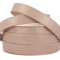 Bobine 10m Sangle simili cuir nude 25mm
