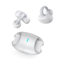 Casque Sport Bluetooth Étanche Sans Fil Réduction De Bruit Longue Autonomie Blanc YONIS
