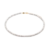 Collier Serena en pierres Howlite - Sloya