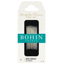 carte de 20 aiguilles demi-longues à coudre