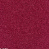 Papier scrapbooking:Poudre de paillettes, 30,5x30,5cm, 200 g/m2, bordeaux