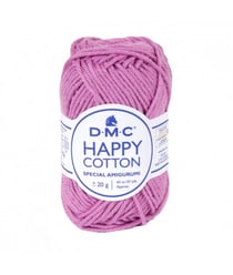 Pelote de 20Gr - coton spécial Amigurumi HAPPY COTTON - PPSC - Oeko Tex- Dmc 795 Violet