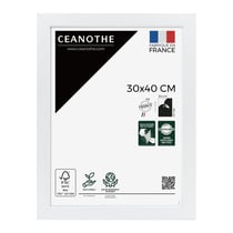 Cadre photo Karma blanc 30x40 cm