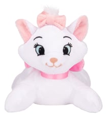 Peluche disney les aristochats chat blanc marie 20 cm - doudou licence collection