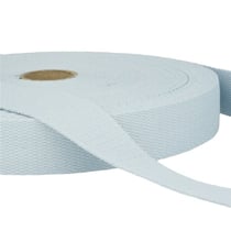 Film 20m Sangle coton Bleu ciel