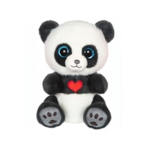 Peluche - Peluche Panda SMOKY gris ardoise – Cutydoos Love – 23 cm