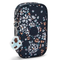 Trousse Kipling 50 Pens 21 CM Haut de Gamme Flower Field