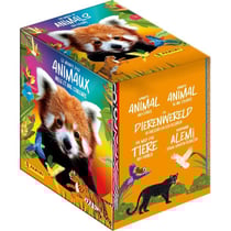 Boîte de Stickers - Animaux 2025 - 36 pochettes - 180 stickers