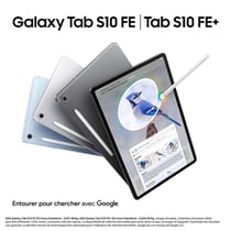 Tablette Samsung Galaxy Tab S10 FE+ gris 13 mpx RAM 8 Go 13.1 " stockage 128 Go