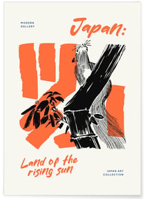 Affiche Art Japon 2 | A3 : 29,7x42cm