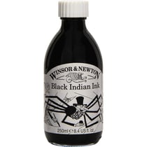 Flacon - Encre de Chine - Noir - 250 ml - Winsor et Newton