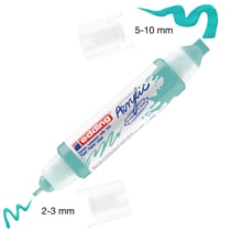 Marqueur Acrylic Edding 5400 - Double Pointe - Turquoise