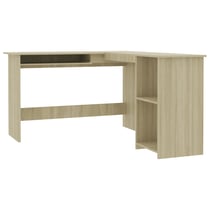 Bureau table poste de travail meuble d'ordinateur informatique étude d'angle en forme