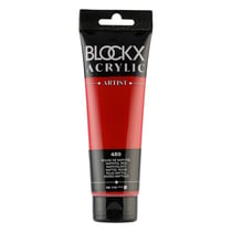 Peinture acrylique - Rouge de naphtol - 450 - BLOCKX Artist - Qualité beaux-arts - Tube 120ml