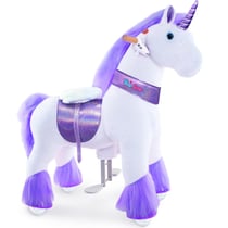Licorne blanche - violette