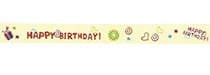 Masking tape Happy birthday RAYHER 15mm x 15m