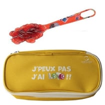 Kit loto bingo 3 en 1 : trousse + bâton magnétique bingo rouge + 100 pions - lotoquin - accessoires jeu, matériel