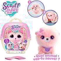 Animaux en peluche - Boule de poiles - Rose