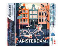 Diamond Painting Broderie Diamant Figured’Art 40x50cm toile entière roulée avec diamants carrés - Affiche Poster Amsterdam