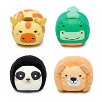 Les Dooballs – Jungle – Set de 4 balles doudous - Little Dutch - Beige