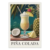 Affiche 30x40 cm - Pina Colada - Andreas Magnusson