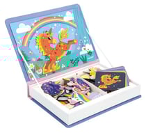 Magneti'book licornes - janod - j02584 - jeu educatif magnetique, aimante