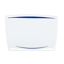 Sous-main avec rabat antireflet ice Blue Blanc / Bleu - CEP