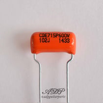 Condensateur Sprague Orange Drop Tone 1nF .001uF 600V SPR.001