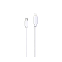 Jaym Câble Lightning vers USB-C PD 27W Charge et Synchronisation Collection POP 1,5m Blanc