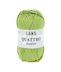 Fil à tricoter 100% coton QUATTRO - Lang Yarns 116 Vert